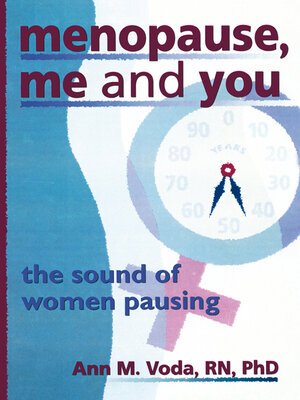cover image of Menopause, Me and You